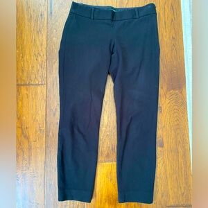 Jcrew size 2 city fit black ankle dress pants